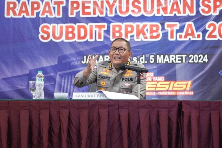 Rapat Penyusunan Spektek Subdit BPKB T.A 2024, Upaya Korlantas Wujudkan Pelayanan Prima Bagi Masyarakat