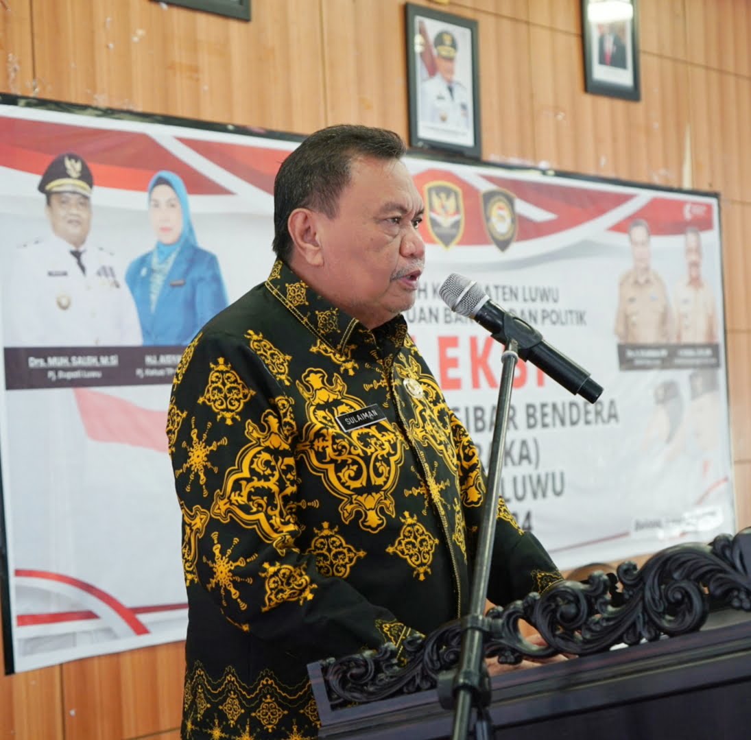 Sekda Luwu Buka Seleksi Paskibraka Tingkat Kab. Luwu Tahun 2024