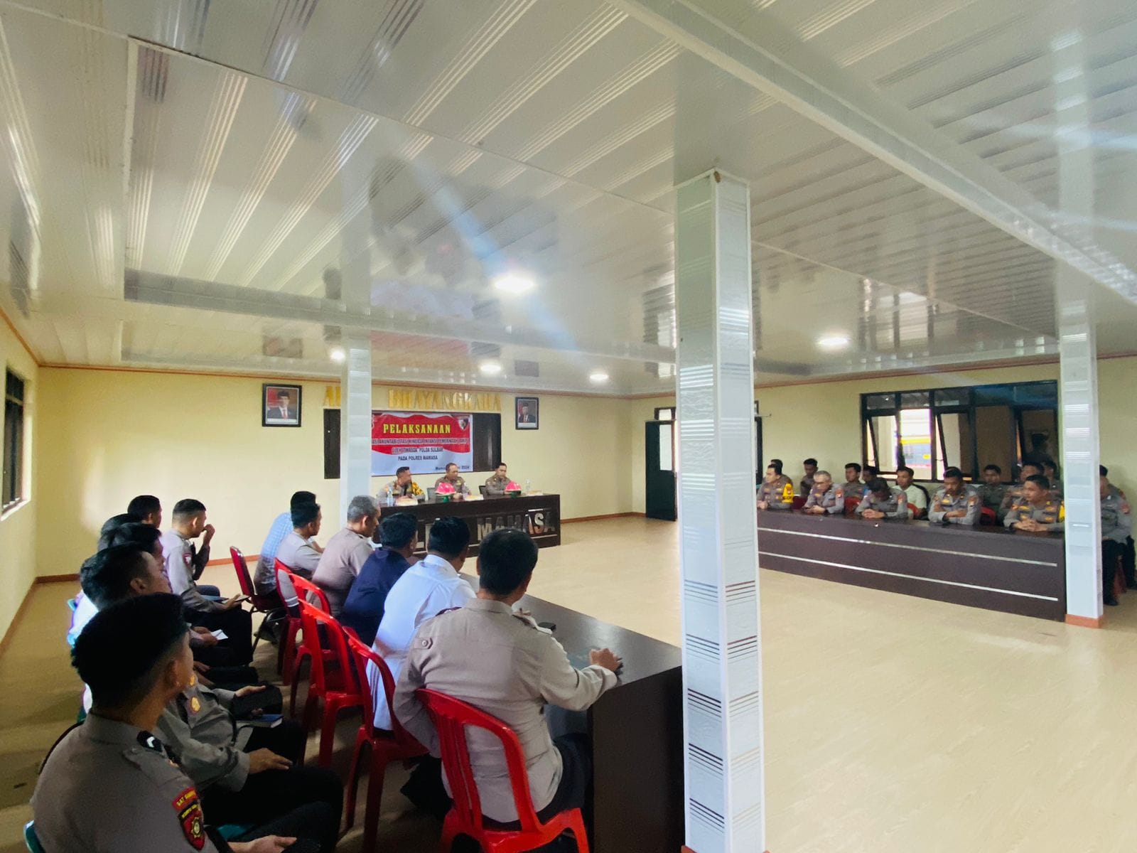 Itwasda Polda Sulbar Gelar Evaluasi AKIP di Polres Mamasa