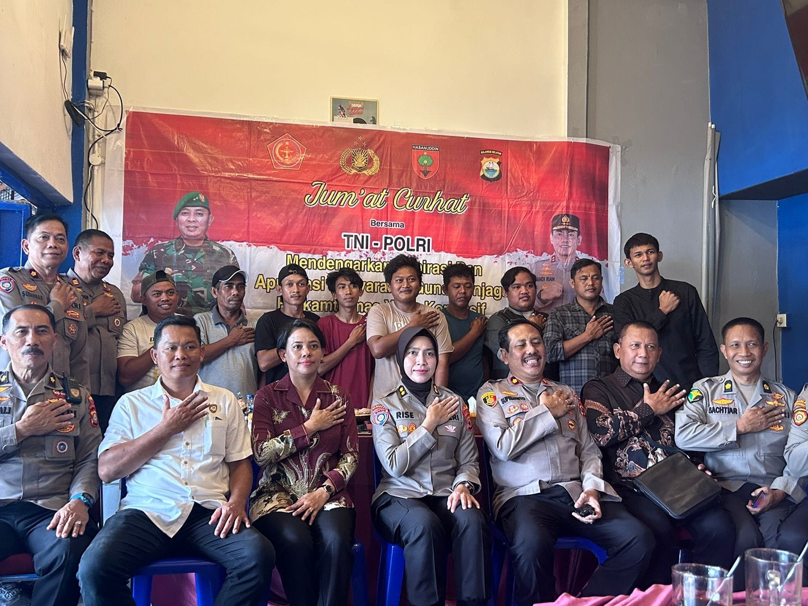 Warkop Kode, Pendaratan Selanjutnya Tim Jumat Curhat Polda Sulsel