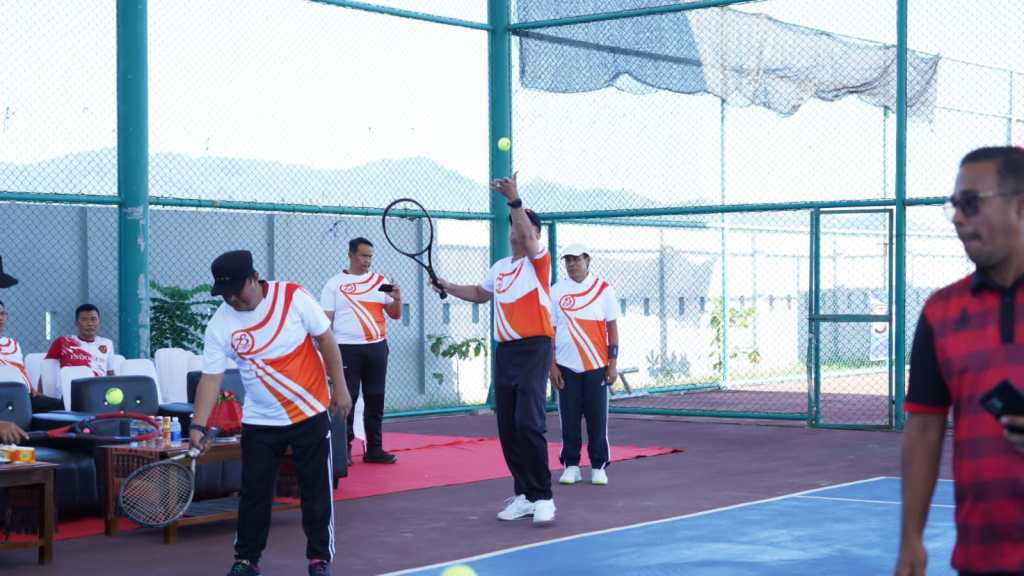 Turnamen Tennis Kapolda CUP, Dibuka Langsung PJ Gubernur