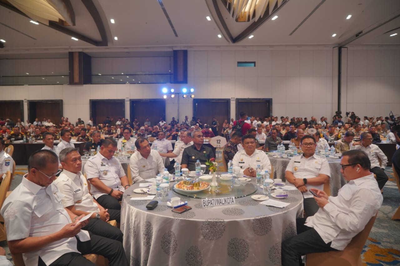 Dipimpin Menkopolhukam, PJ. Bupati Luwu Hadiri Rakor Kesiapan Penyelenggaraan Pilkada Serentak