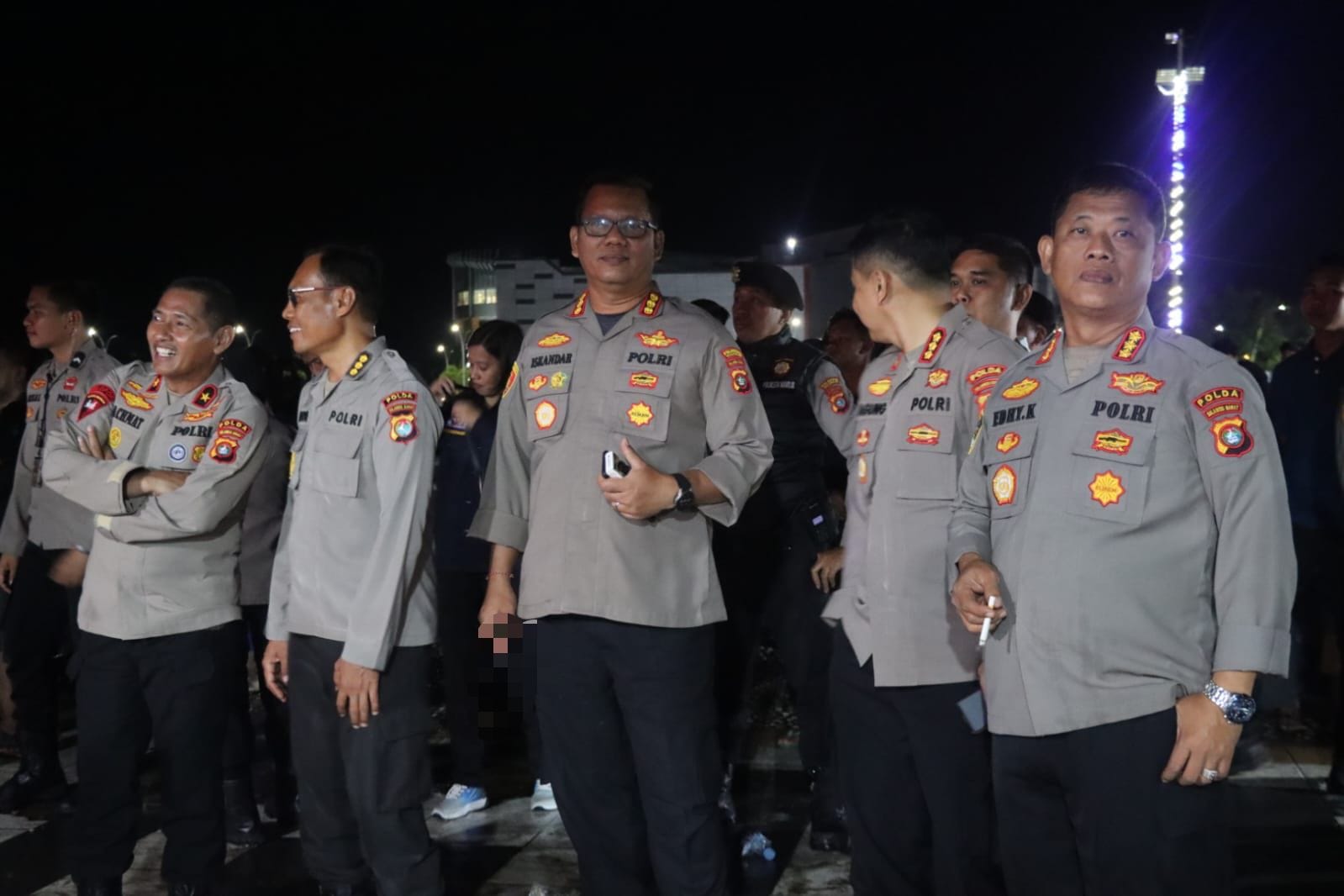 Semarak Hari Bhayangkara Ke-78, Kapolresta Mamuju Beserta Personilnya Ikut Meriahkan Gebyar Panggung Prajurit