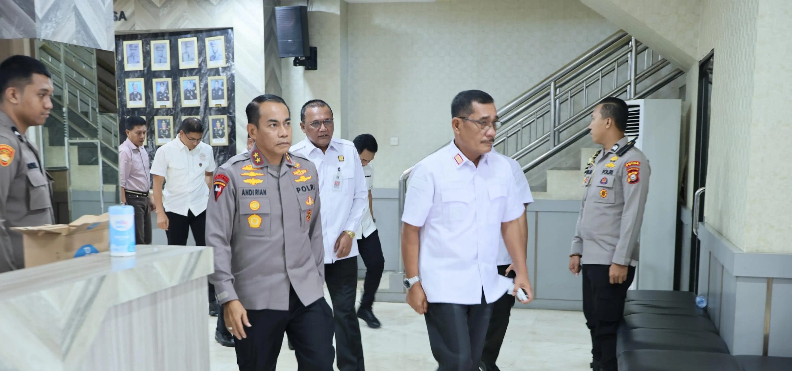 Kapolda Terima Audiensi Kakanwil Kemenkumham Sulsel