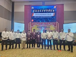 Tim Debat Perwakilan Polda Sulbar Masuk Final Pada Lomba Debat Hukum Zona Timur Tingkat Mabes Polri 2024