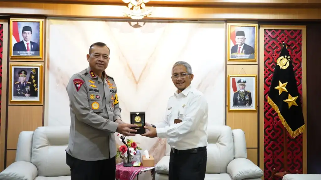 Kapolda Sulbar Terima Kunjungan Silaturahmi BPK RI