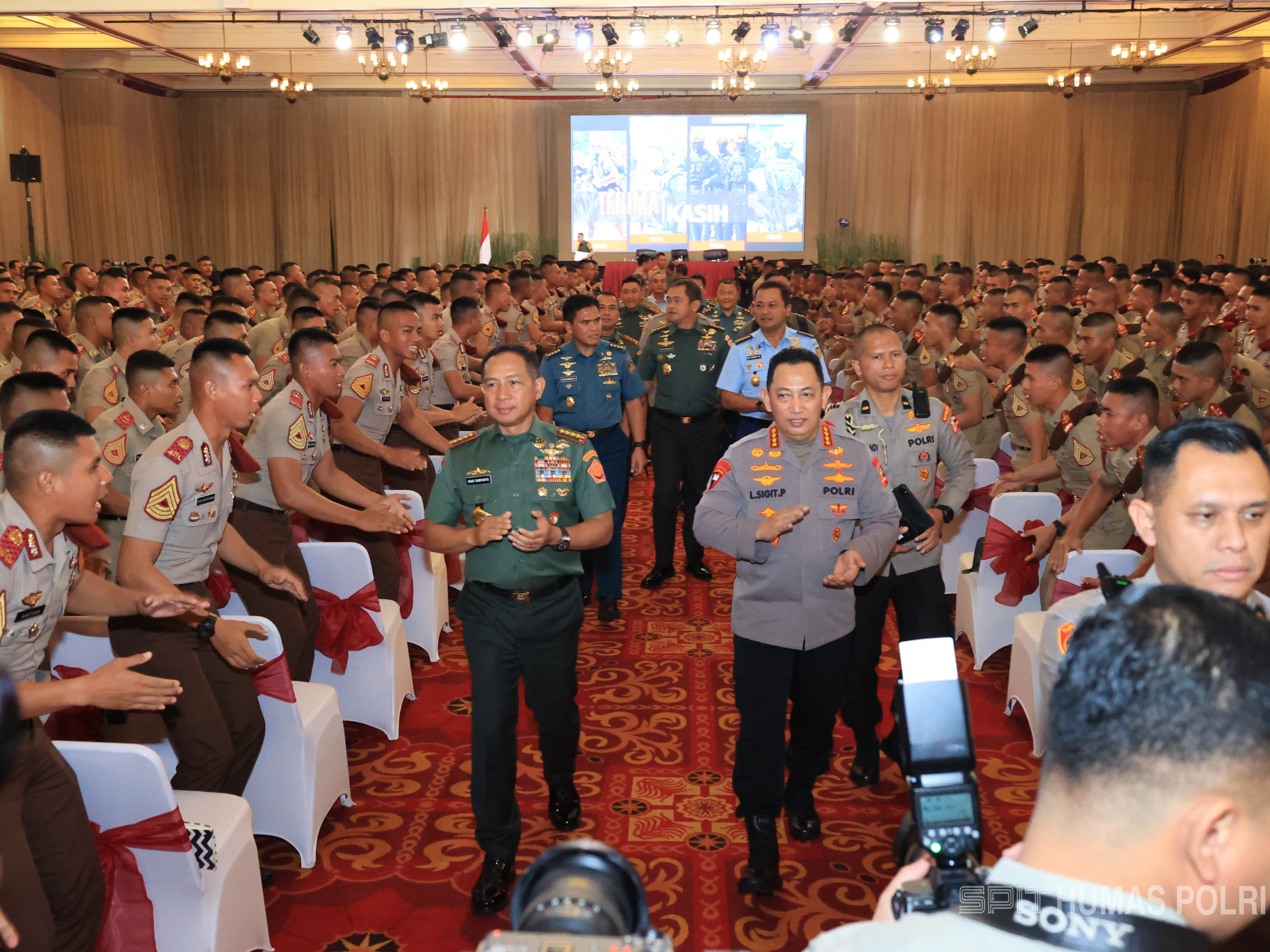 Inilah Pesan Kapolri dan Panglima TNI kepada Capaja TNI-Polri