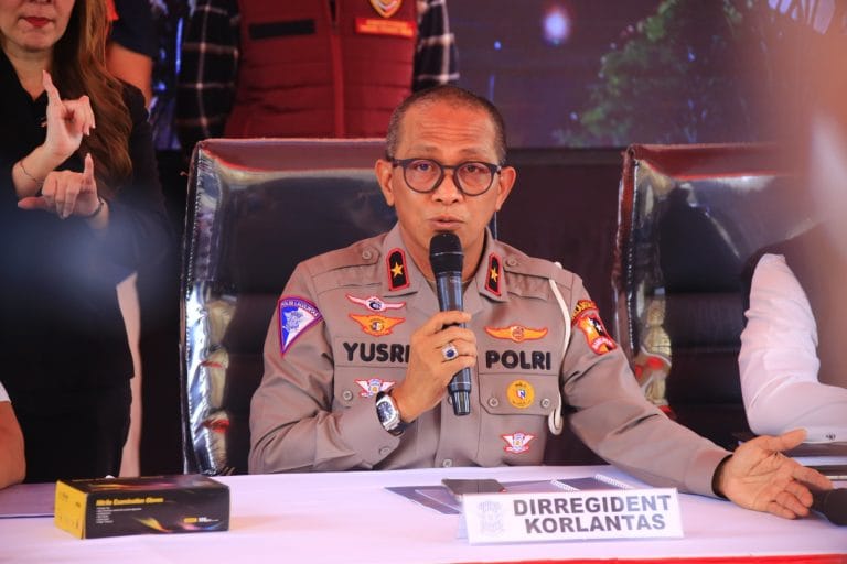 Dirregiden Korlantas Polri Brigjen Yusri Yunus