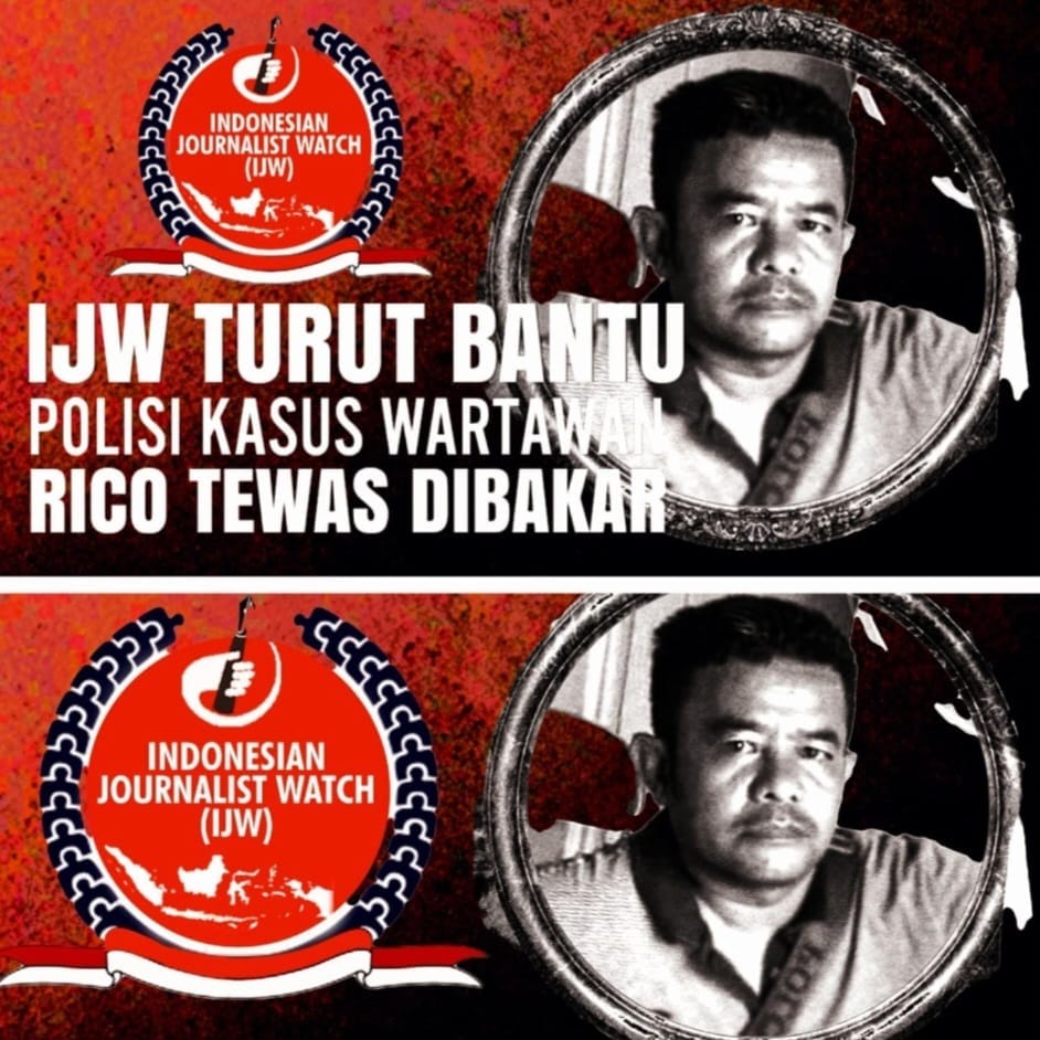 IJW TURUT INVESTIGASI BANTU POLISI USUT PEMBAKARAN SATU KELUARGA WARTAWAN RICO DI KARO, SUMUT