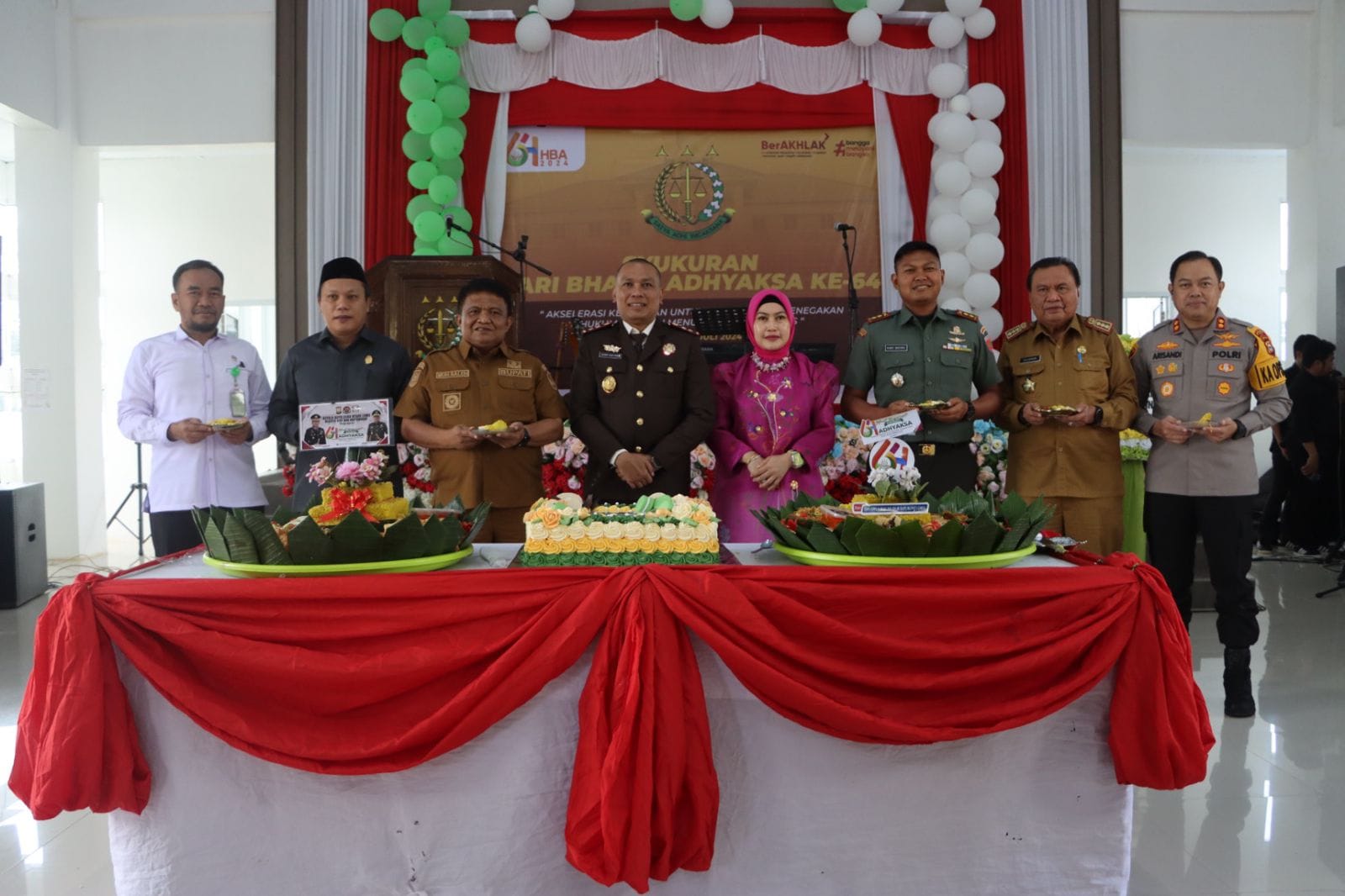 Kapolres Luwu Sambangi Kejari Luwu Dan Sampaikan Selamat Hari Bhakti Adhyaksa Ke-64