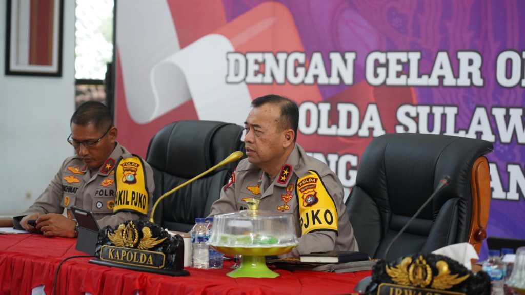 GO Kesiapan Pilkada Serentak 2024, Kapolda Sulbar Tegaskan Netralitas dan Patuhi SOP Tugas