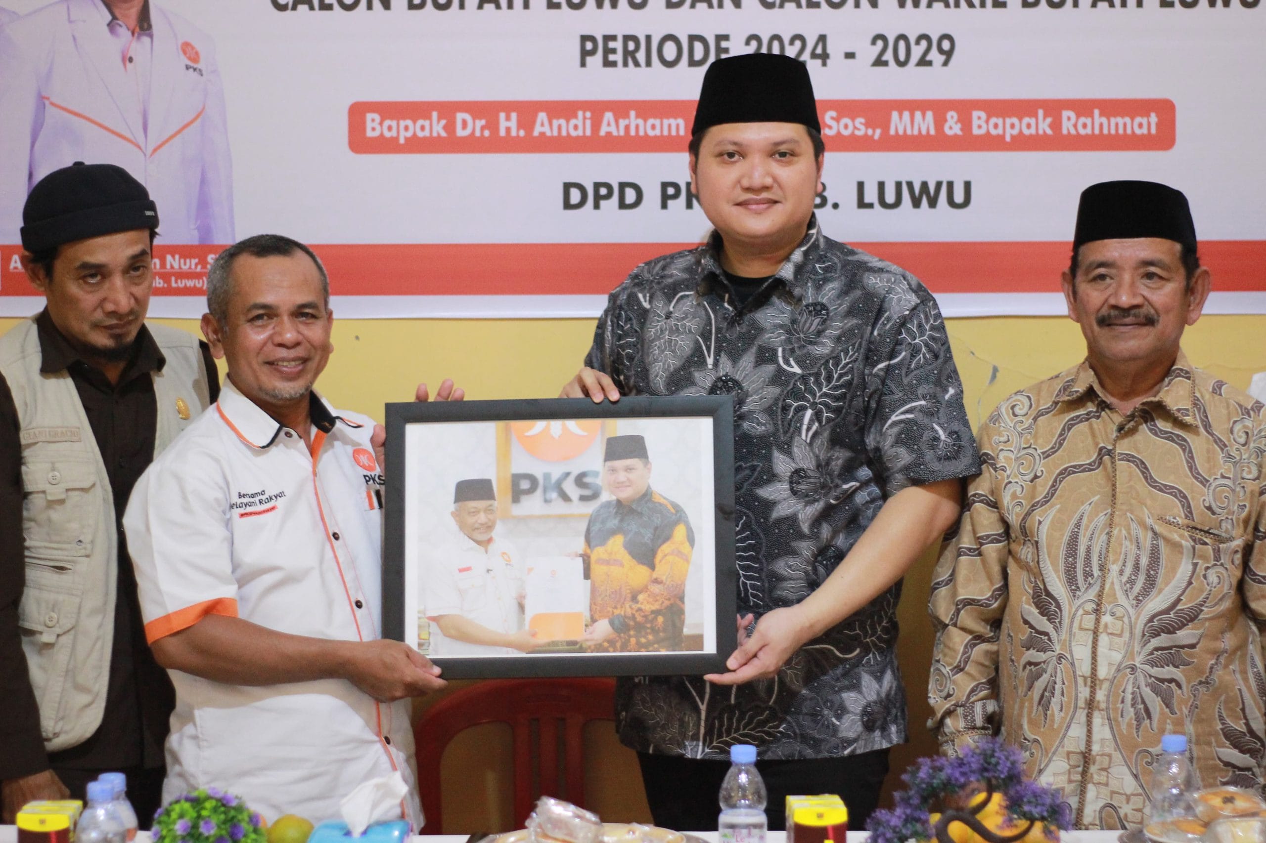 Silaturahmi ke Sekretariat DPD PKS Luwu, ABM; Jadikan Momen Pilkada Bagian Upaya Bersama Untuk Berfastabiqulkah
