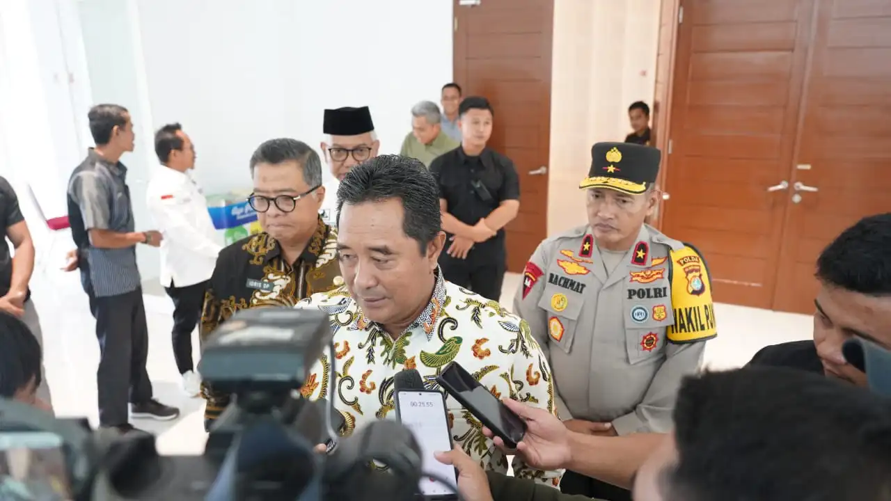 Wakapolda Sulbar Hadiri Rakor Forkopimda Bersama Tim Desk Pilkada dan FKUB di Kantor Gubernur