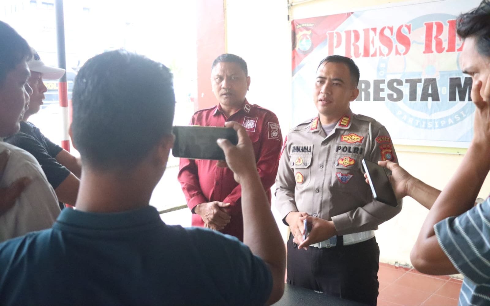 Polresta Mamuju Gelar Press Release Hasil Operasi Patuh Marano Tahun 2024