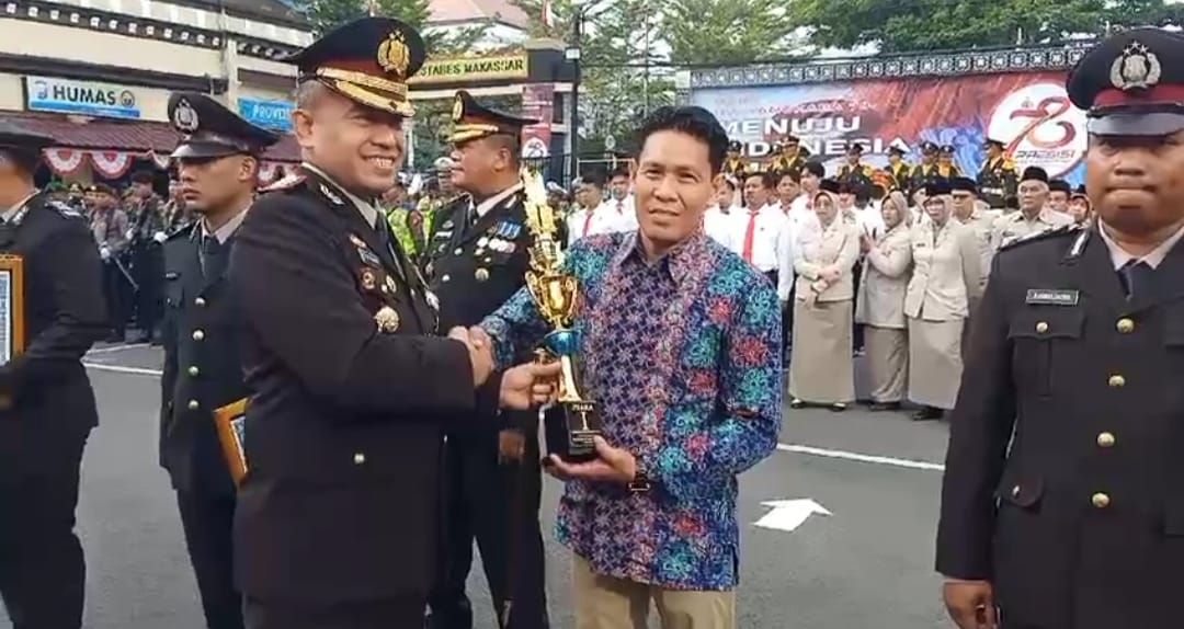 Poskamling Kelabang Binaan Polsek Makassar Sabet Juara 1