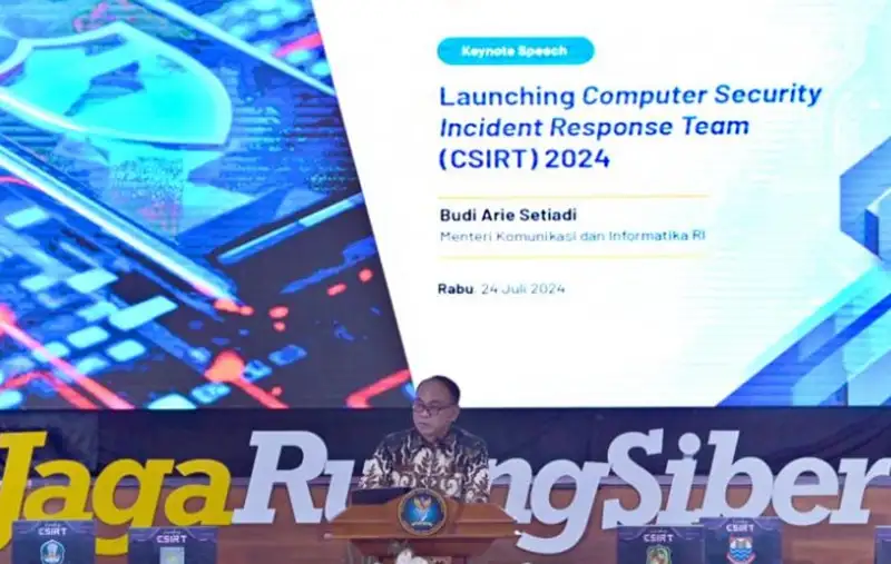 Indonesia Masuk 10 Besar Target Serangan Siber, Menkominfo Luncurkan CSIRT
