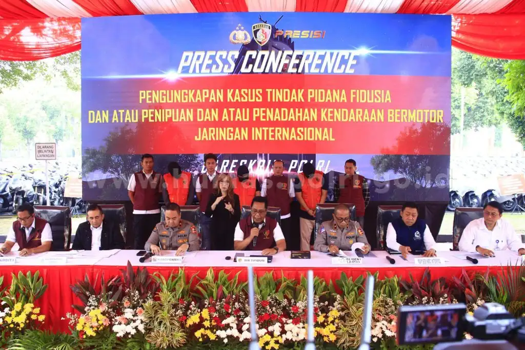 Bareskrim Ungkap Peran 7 Tersangka Penggelapan 20 Ribu Motor