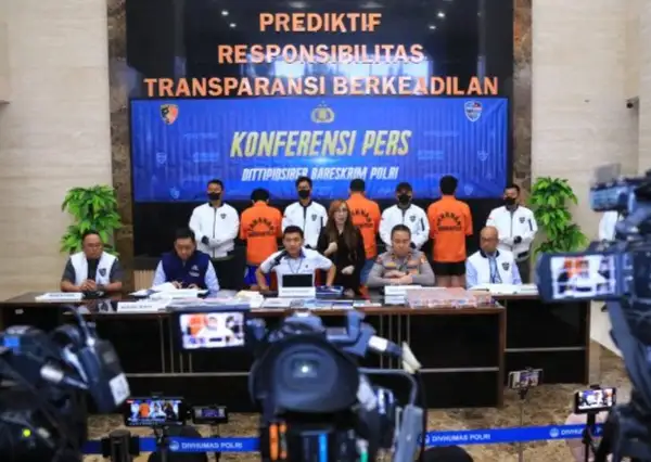Bareskrim Polri Bongkar Sindikat Jaringan Internasional TPPO