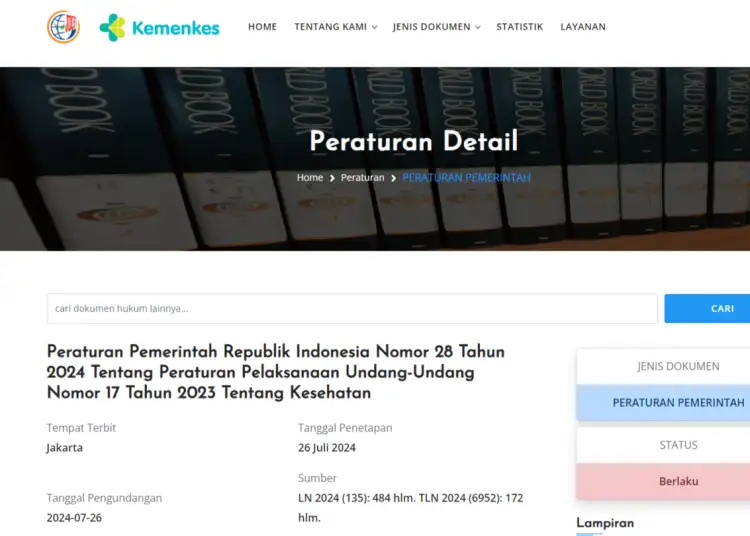 Peraturan Pelaksana UU Kesehatan Resmi Disahkan, Ini Penjelasan Menkes Budi