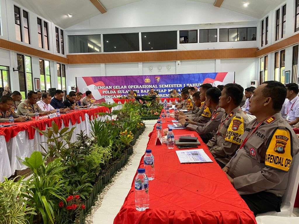 Polda Sulbar Laksanakan GO Siap Wujudkan Pilkada Serentak yang Kondusif