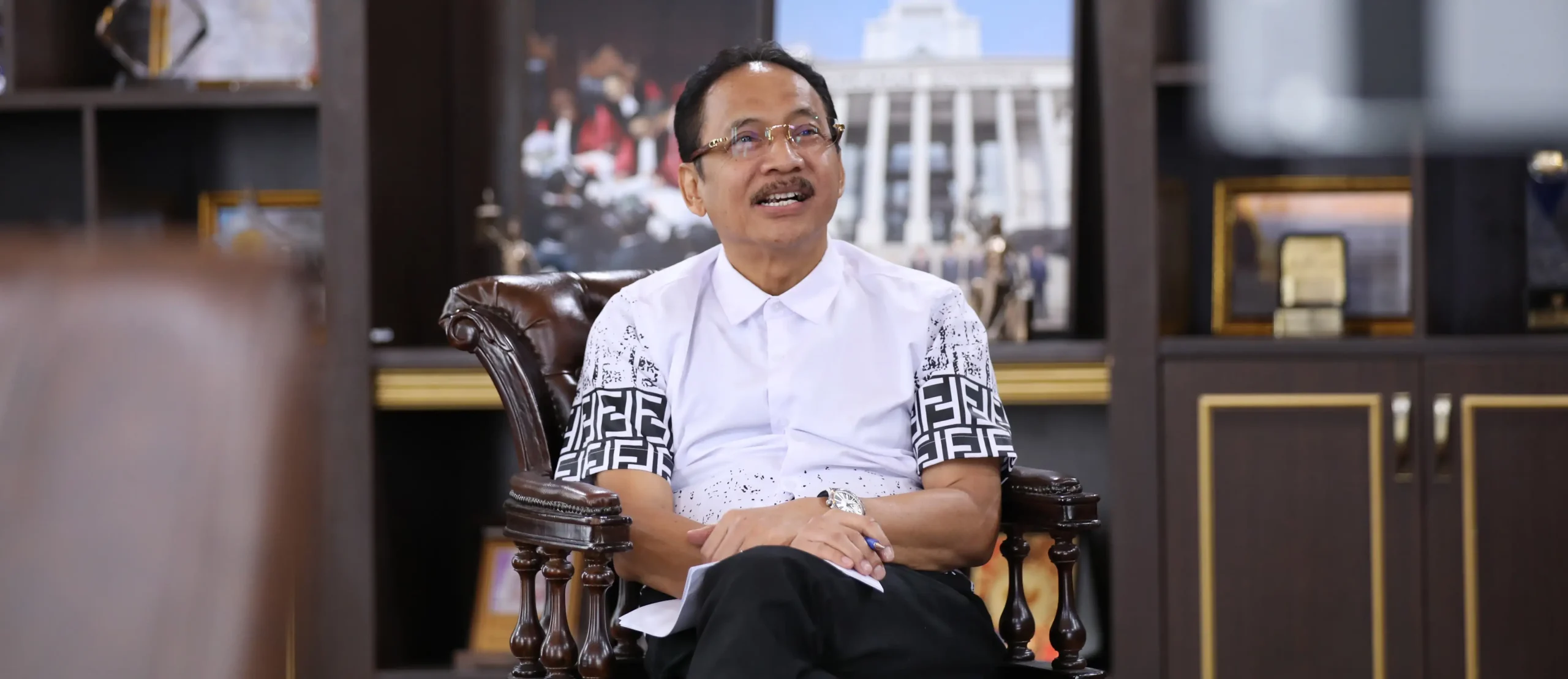 Ketua MK Bahas Kewenangan MK Mengadili Sengketa Hasil Pilkada