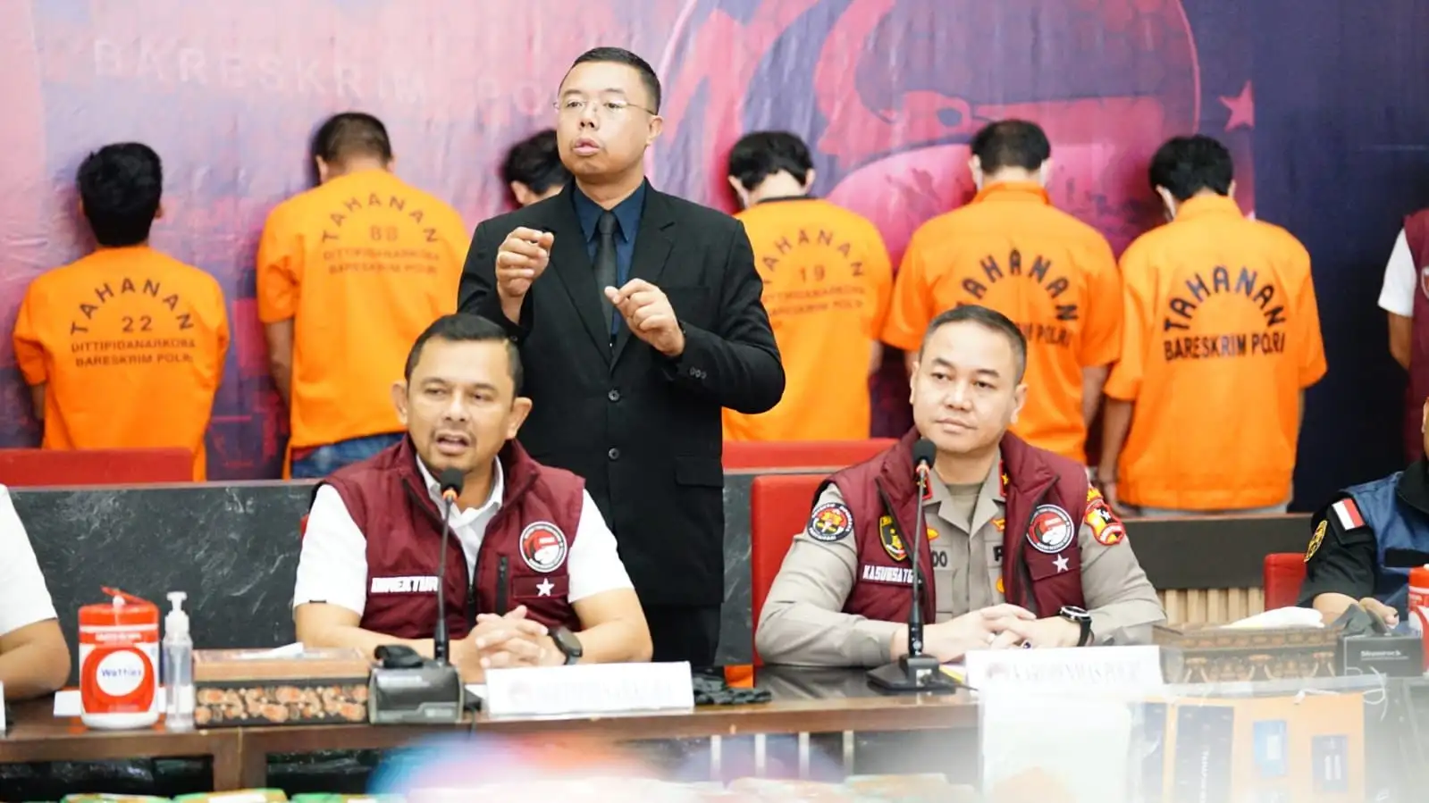 Bareskrim Gagalkan Peredaran Sabu 157 Kg Sabu
