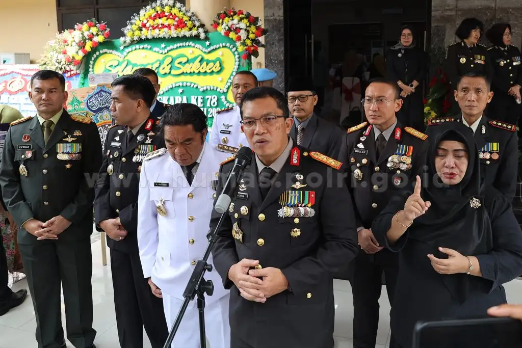 HUT Bhayangkara ke-78, Kadiv Propam Polri Ingin Polisi Tegas, Humanis dan Merakyat
