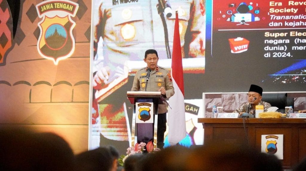 Kapolda Jateng Antisipasi Tantangan Pilkada 2024: Politik Uang, Polarisasi, dan Hoaks