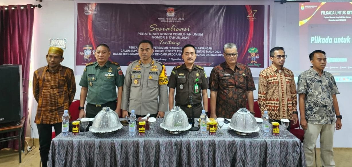 Kapolres Wajo Hadiri Sosialisasi PKPU