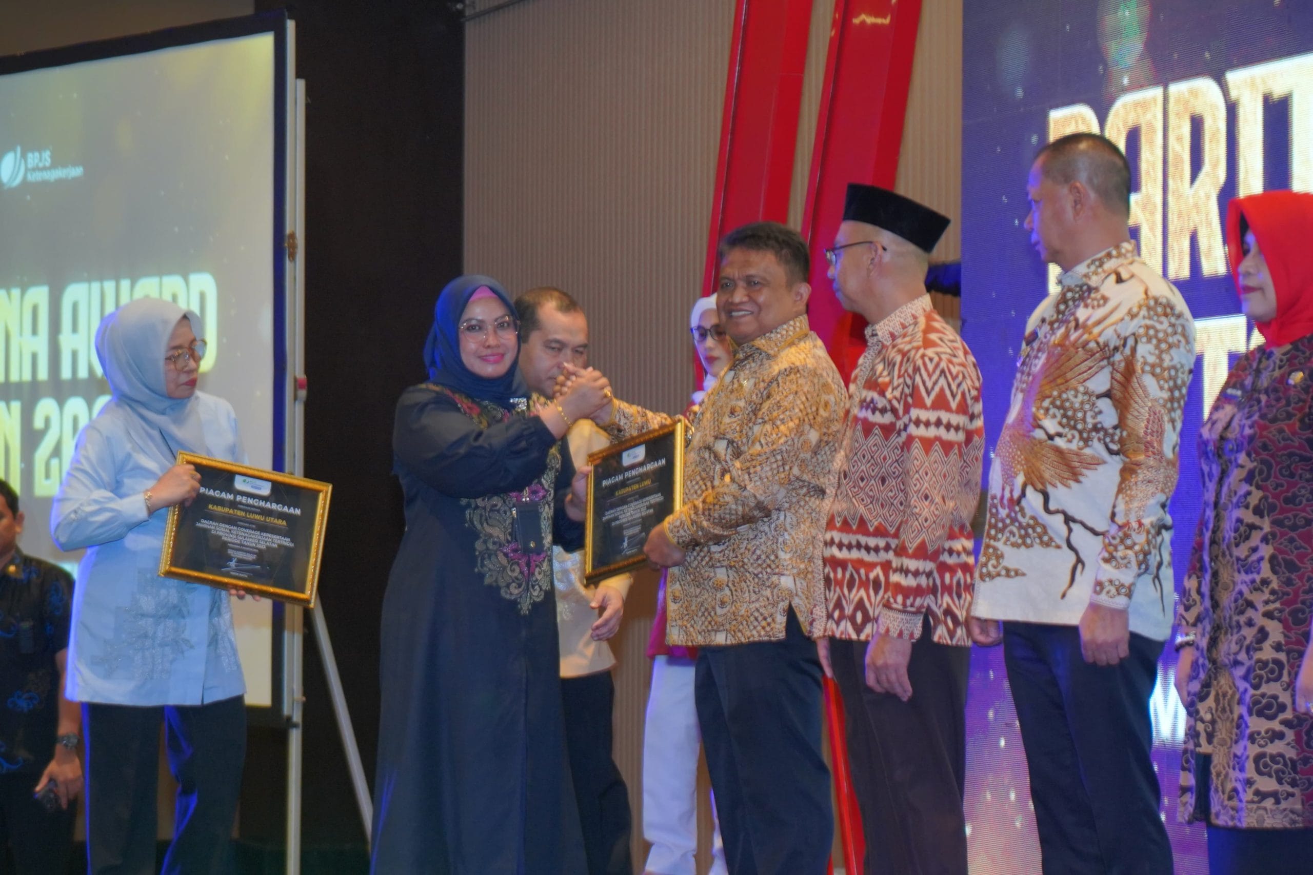 Luwu Boyong 4 Penghargaan Paritrana Award