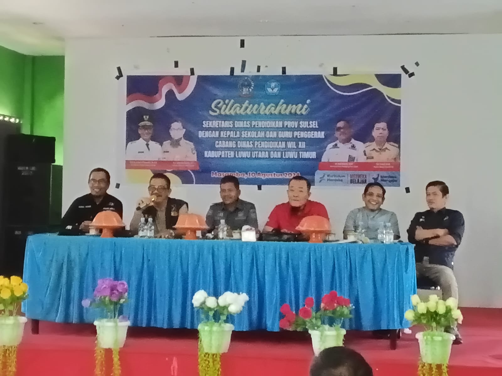 Sekdisdik Sulsel A Ibrahim Bahas Plt Kepsek dan GP di Acara Silaturrahim Bersama Jajaran Cabdisdik Lutra – Lutim