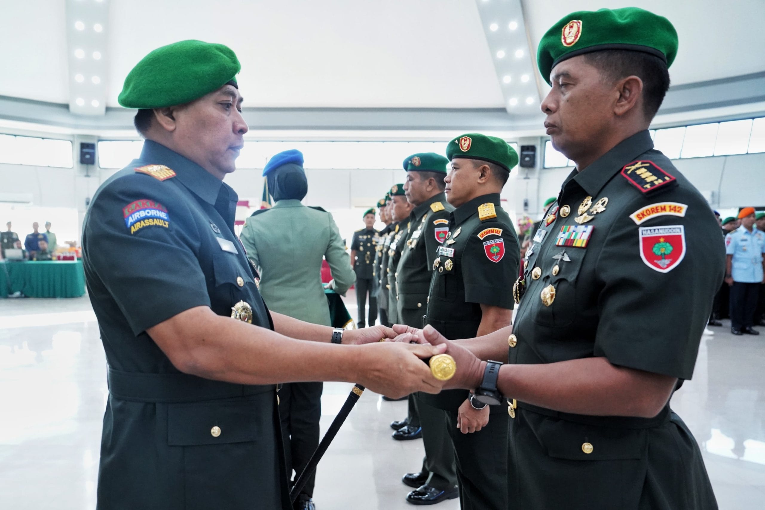 Pangdam XIV/Hasanuddin Pimpin Sertijab Komandan Korem 142/Tatag