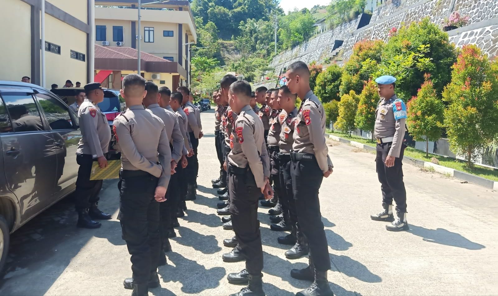 Untuk Penugasan Baru, Polresta Mamuju Terima 20 Bintara Remaja