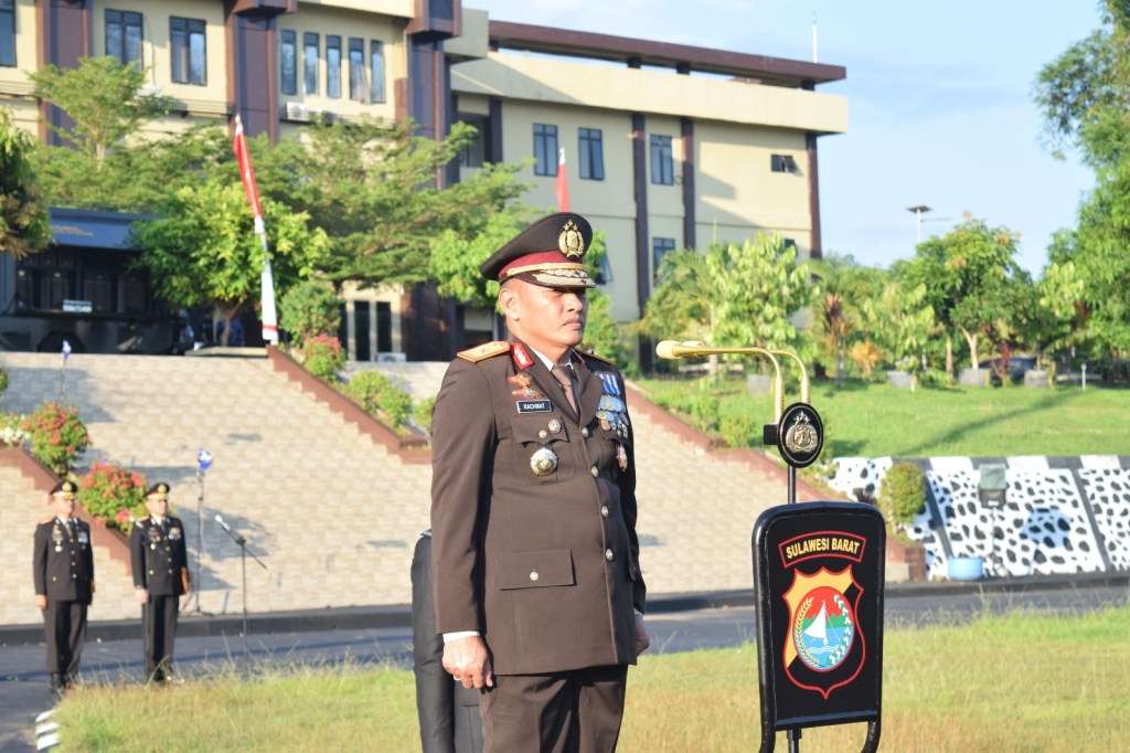 Wakapolda Sulbar Pimpin Upacara Hari Kemerdekaan, Semangat Wujudkan Nusantara Baru Indonesia Maju
