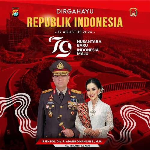 Dirgahayu RI Ke-79, Kapolda Sulbar Ajak Masyarakat Wujudkan Nusantara Baru untuk Indonesia Maju
