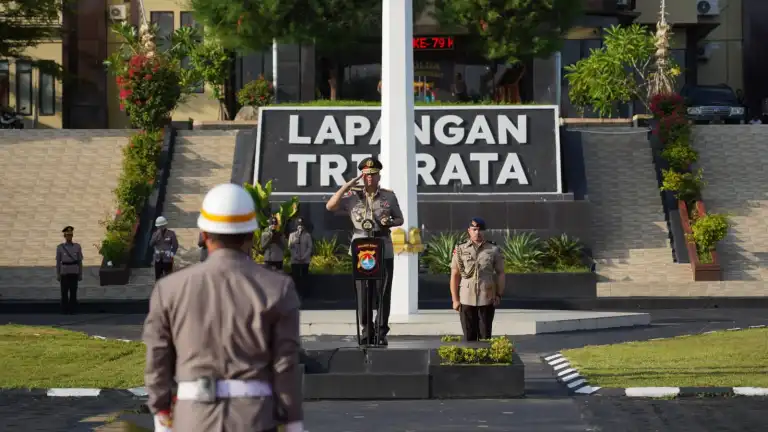 Kapolda Sulbar Pimpin Upacara Hari Juang Polri, Mengenang Keterlibatan Polri Meperjuangkan Kemerdekaan
