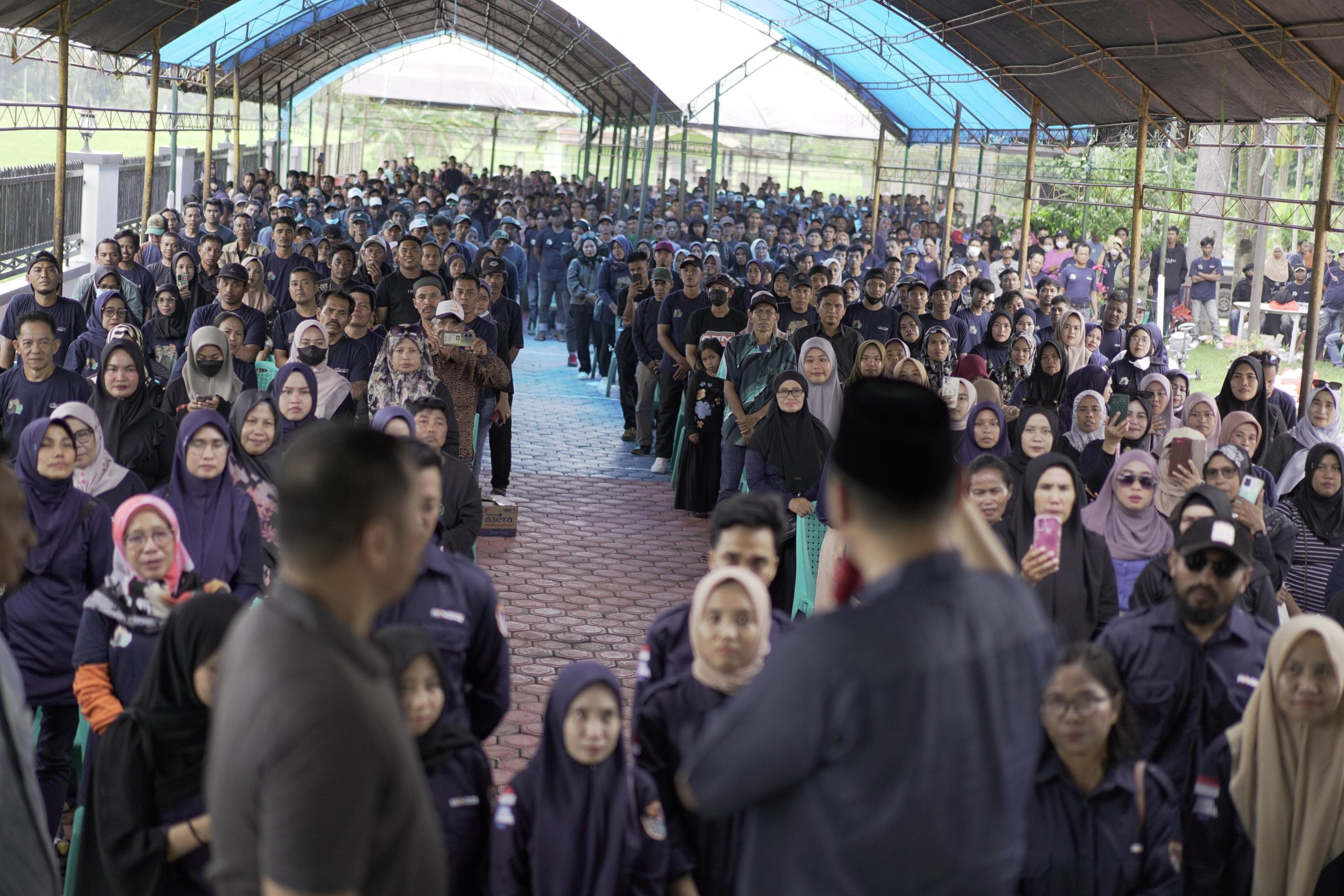 Setelah Pengukuhan, Ribuan Relawan Intelektual ABM Riimba Mulai Bergerak Menuju Luwu Juara