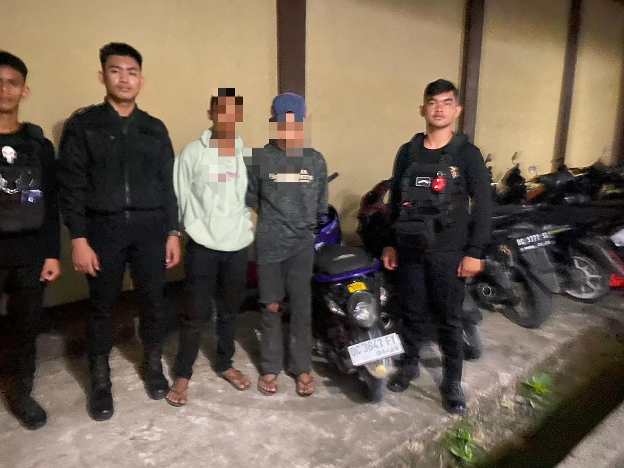 Respon Cepat Laporan Warga, Piket Patmor Polresta Mamuju Kembali Amankan Pelaku Balap Liar