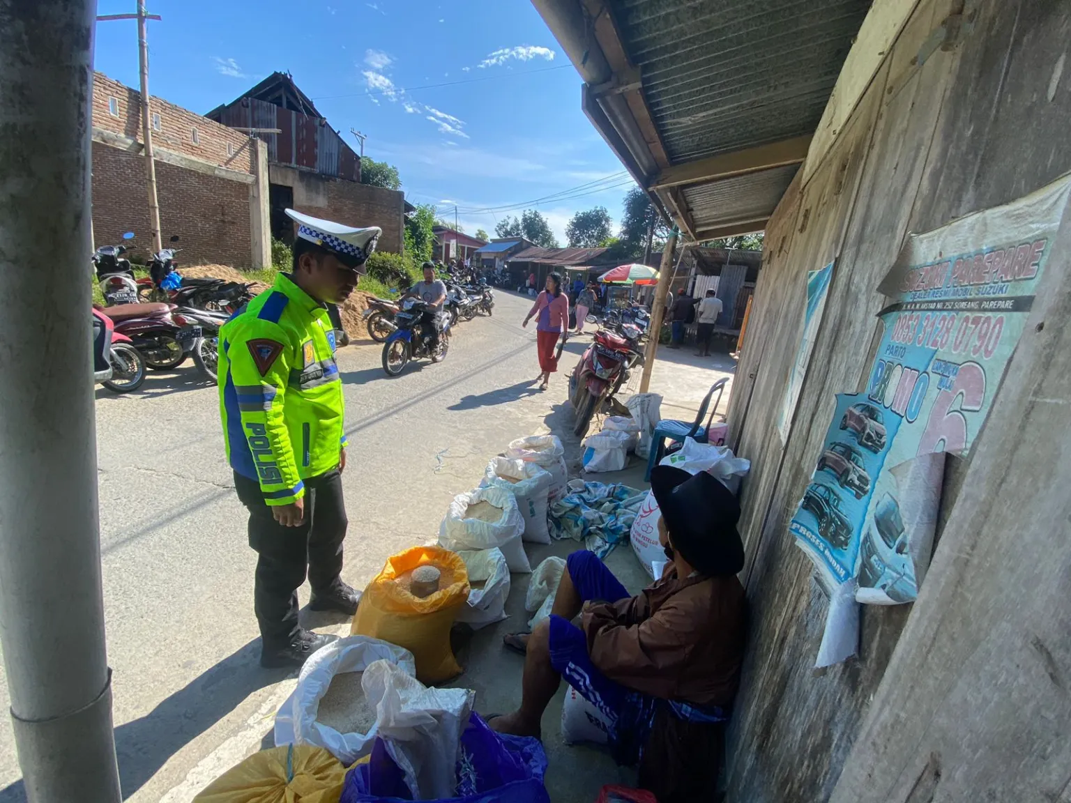 Sosialisasi Undang-Undang Lalu Lintas, Polres Mamasa Ingatkan Masyarakat