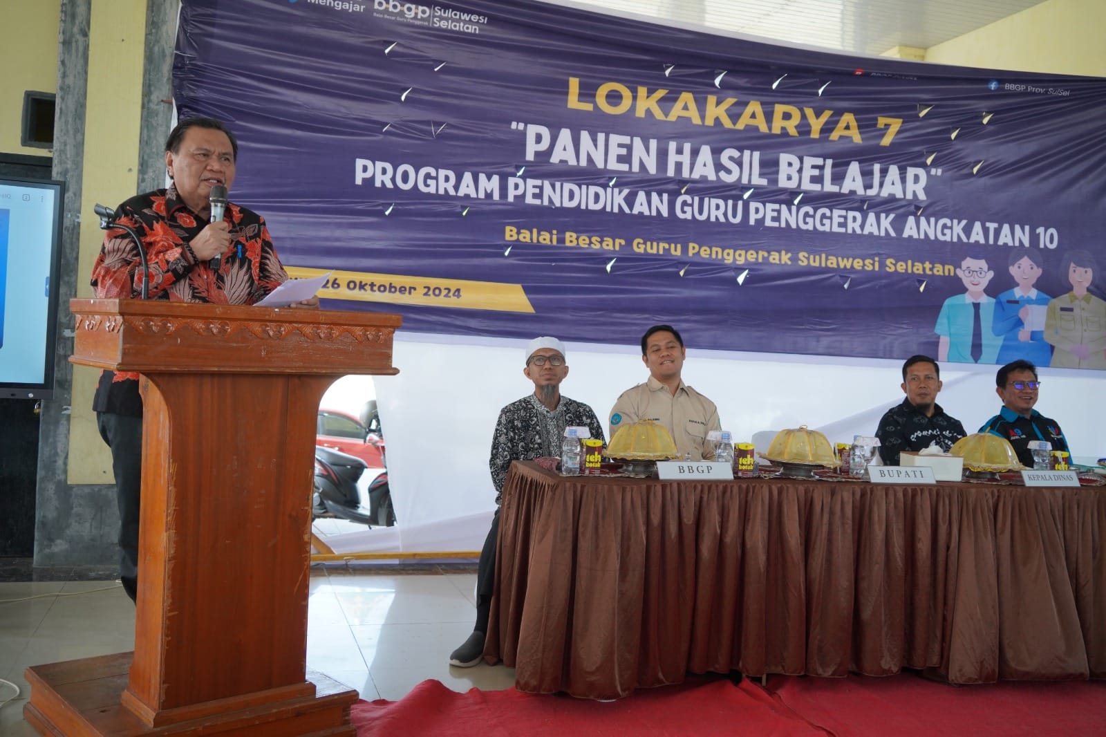 Sekda Luwu Buka Lokakarya 7 Program Pendidikan Guru Penggerak Angkatan 10
