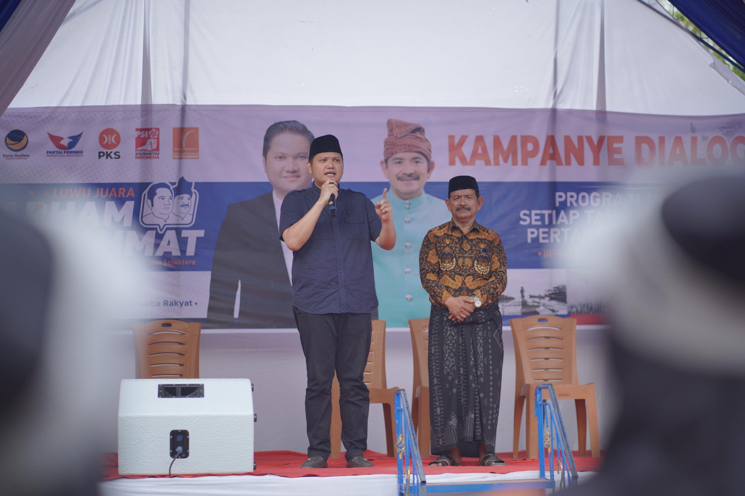Kampanye Dialogis di Walenrang, Arham: Saya Akan Meletakkan Jabatan Jika Tidak Mampu Membawa Perubahan Besar Untuk Luwu