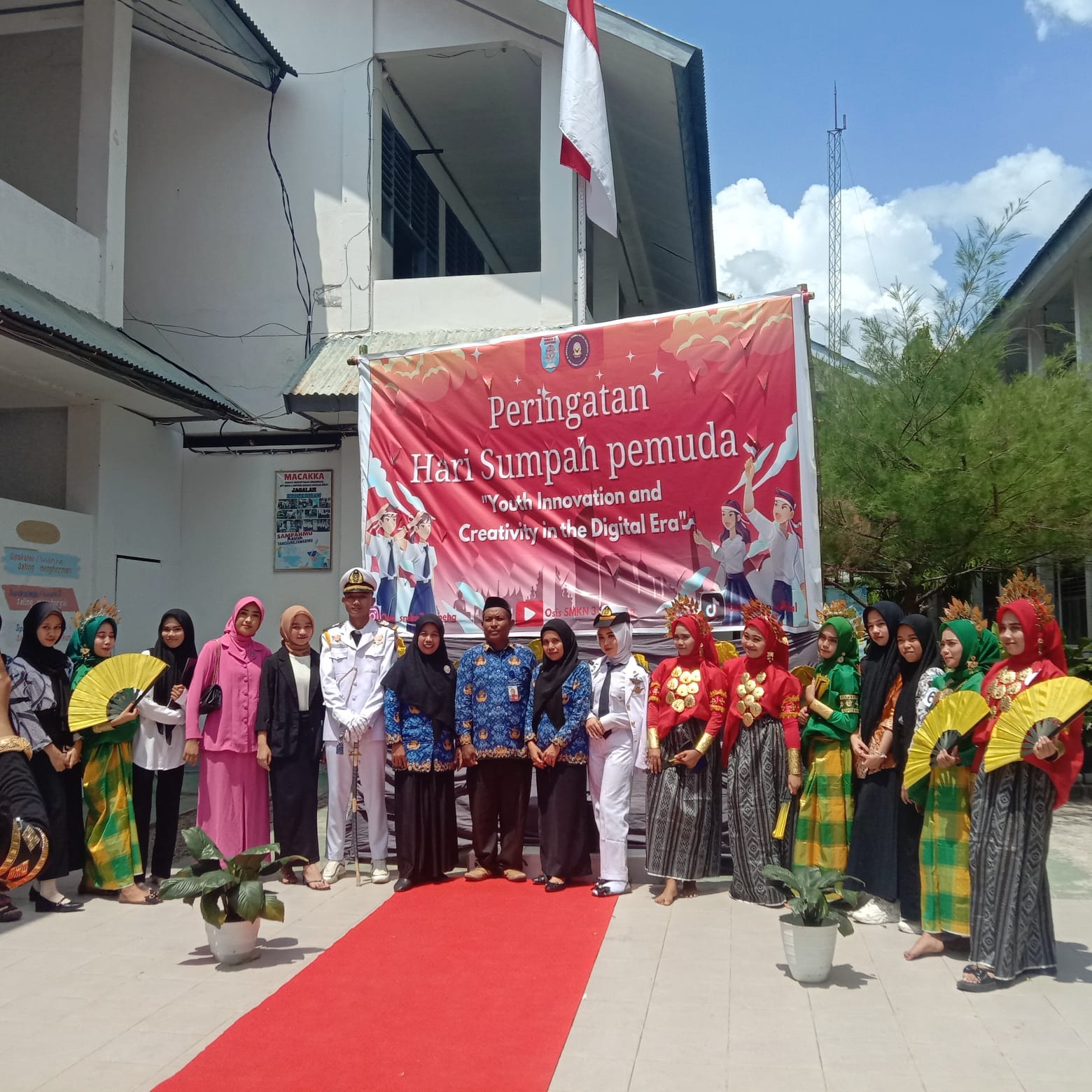 Fashion Show dan Skaga Got Talent SMKN 3 Soppeng Dalam Rangka Hari Sumpah Pemuda ke-96