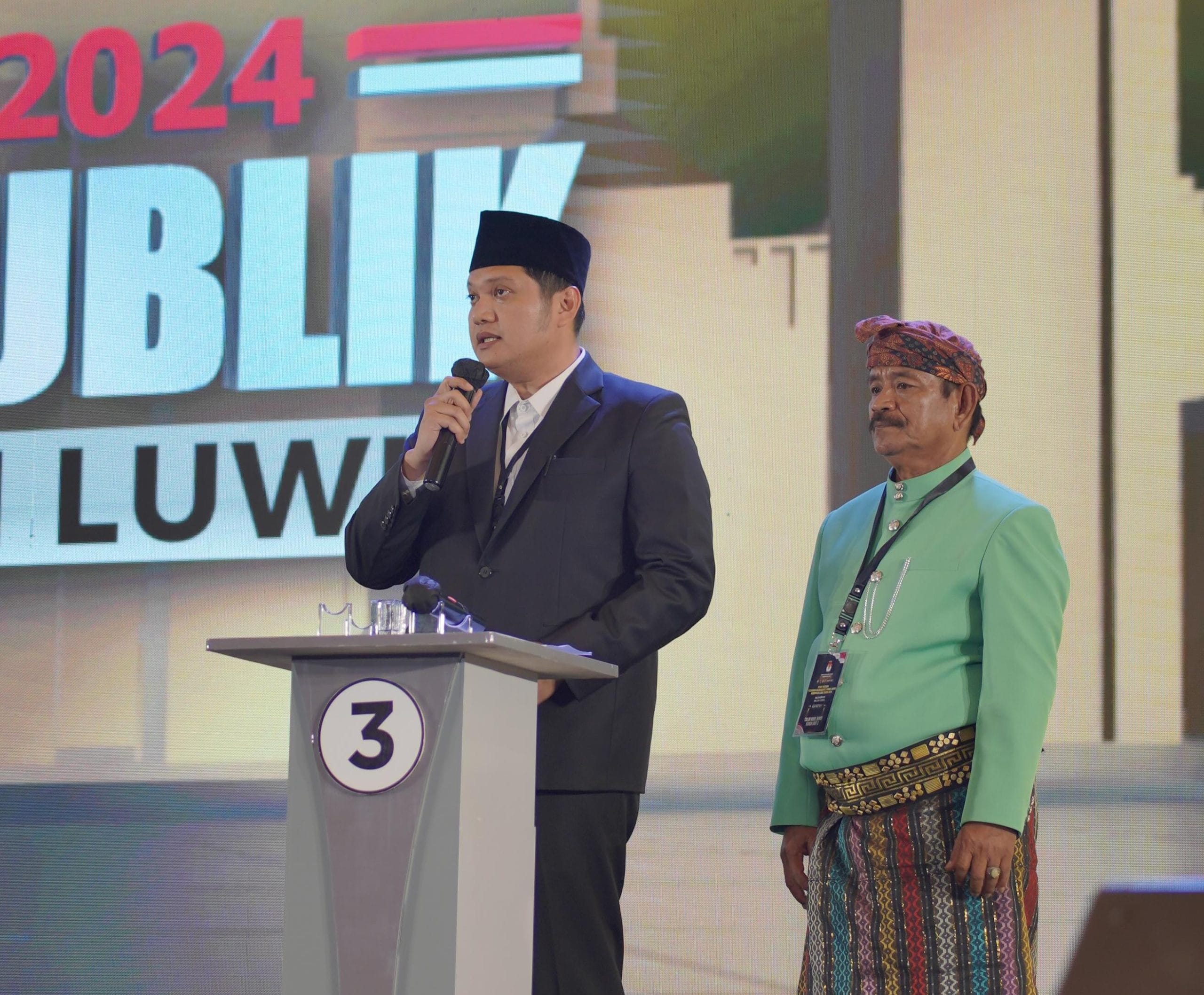Debat Kandidat Perdana, Paslon Nomor Urut 3 Jawab Pertanyaan Panelis dengan Tepat