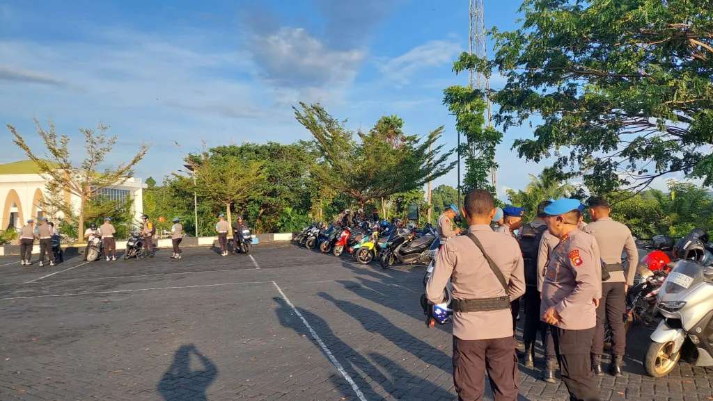 Gaktiplin Propam Polda Sulbar, Pastikan Personel Tertib Berkendara
