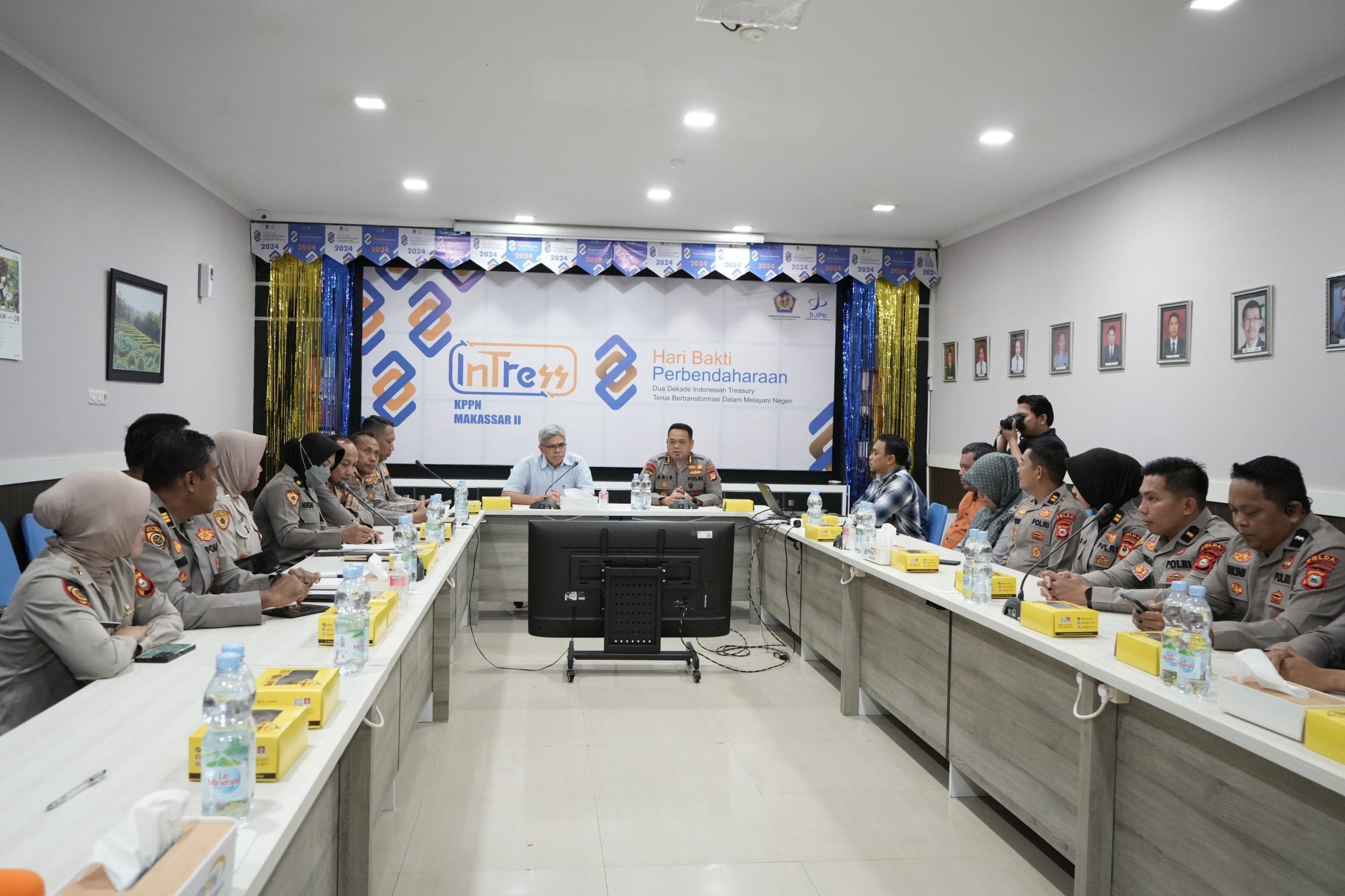 Studi Tiru WBBM ke KPPN II Makassar, Tim ZI Biro SDM Polda Sulsel Siap Menuju WBBM