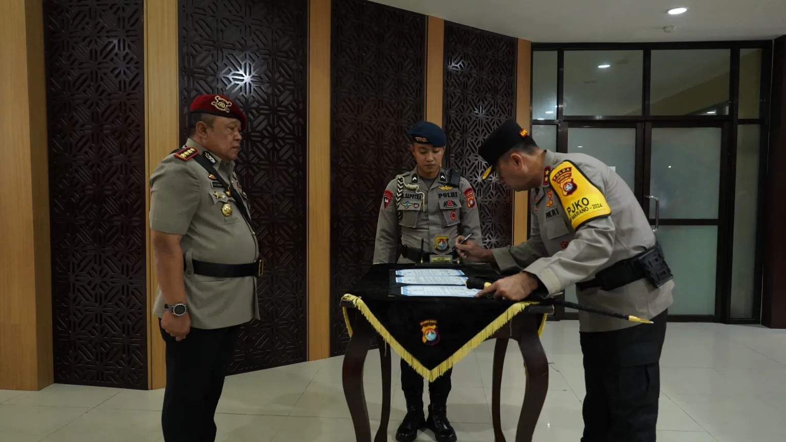 Kapolda Sulbar Pimpin Sertijab Dirreskrimum