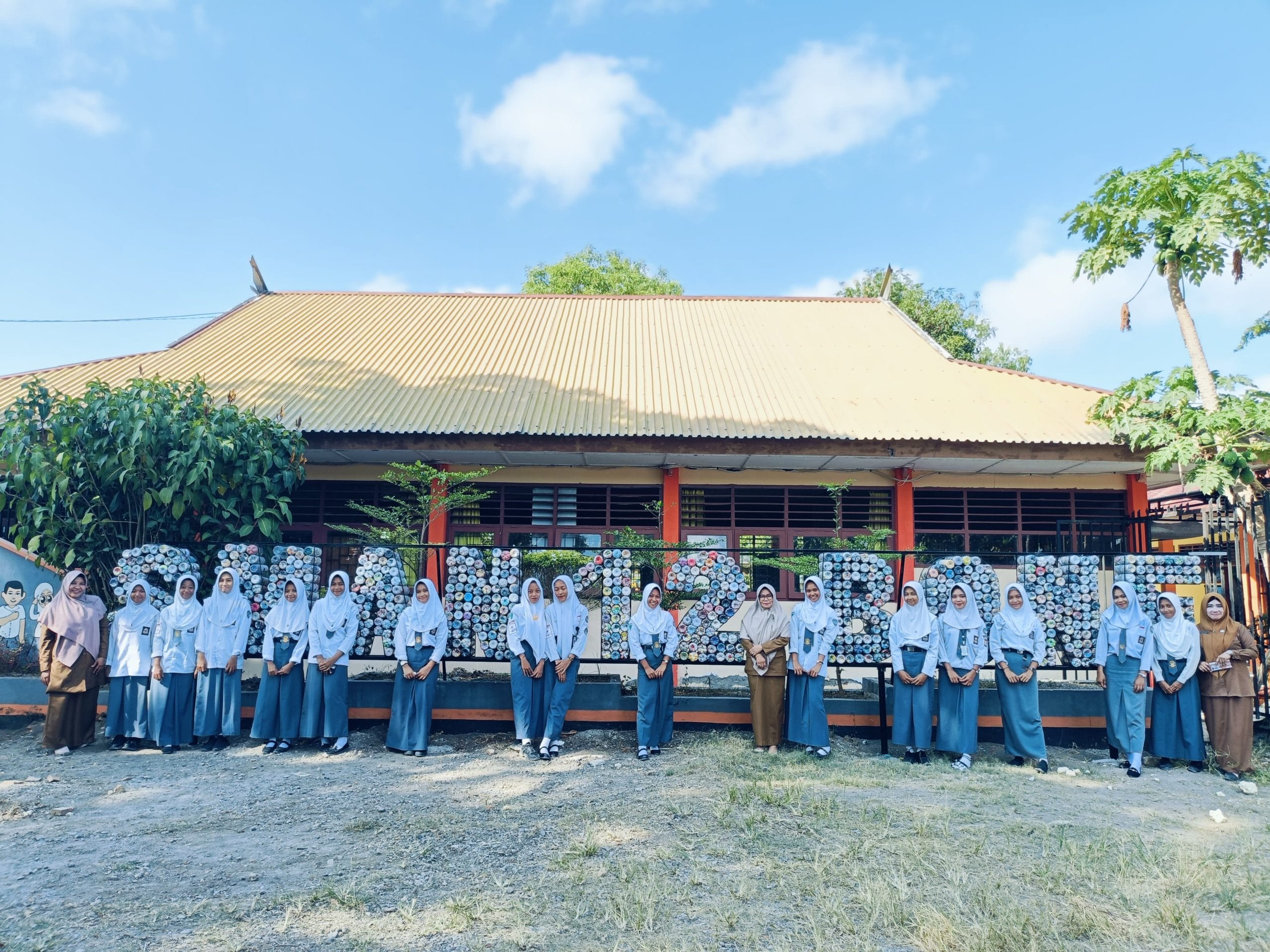 Ekobrik Jadi Tema P5 di SMAN 12 Bone