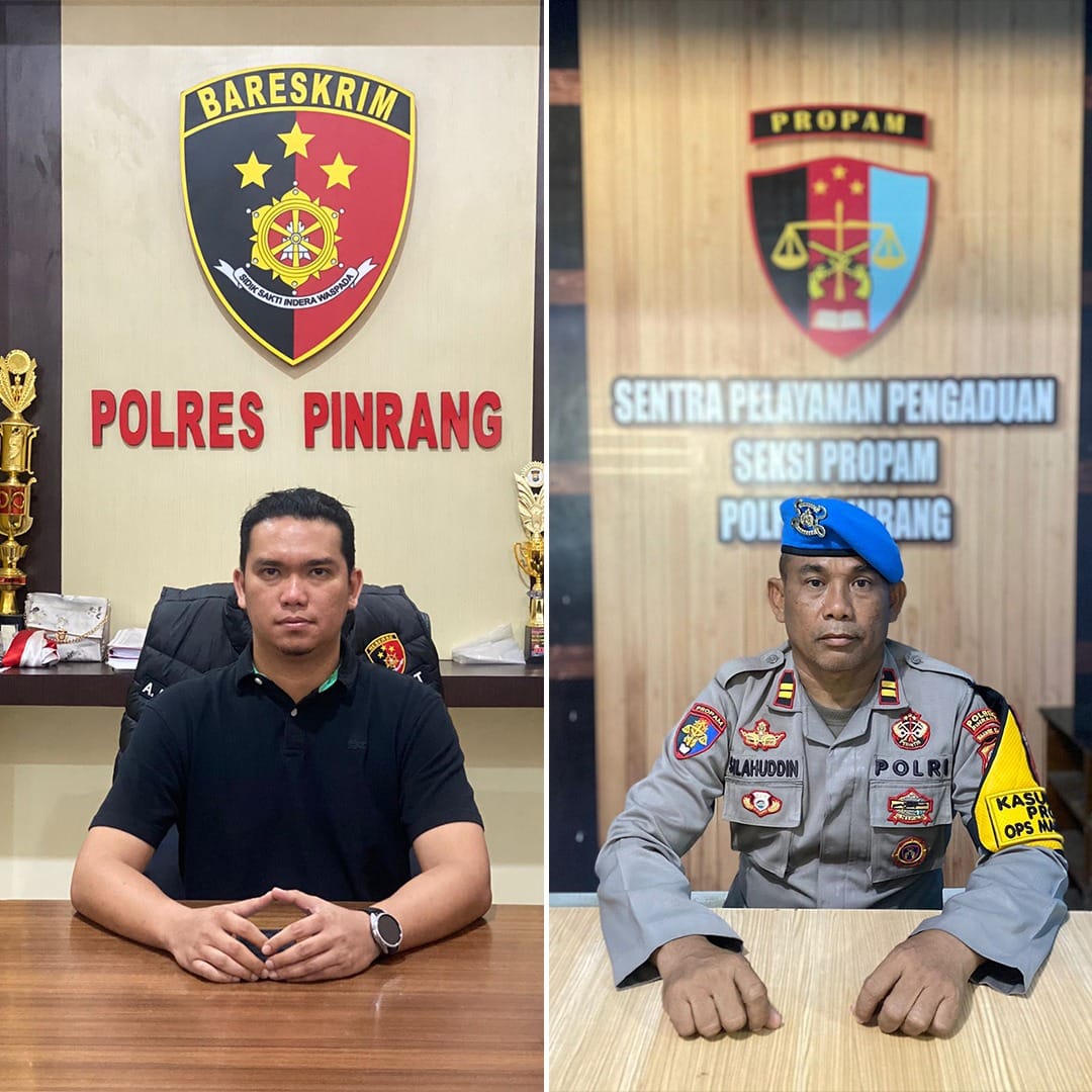 KLARIFIKASI POLRES PINRANG TERKAIT BERITA OKNUM ANIAYA WARGA PINRANG