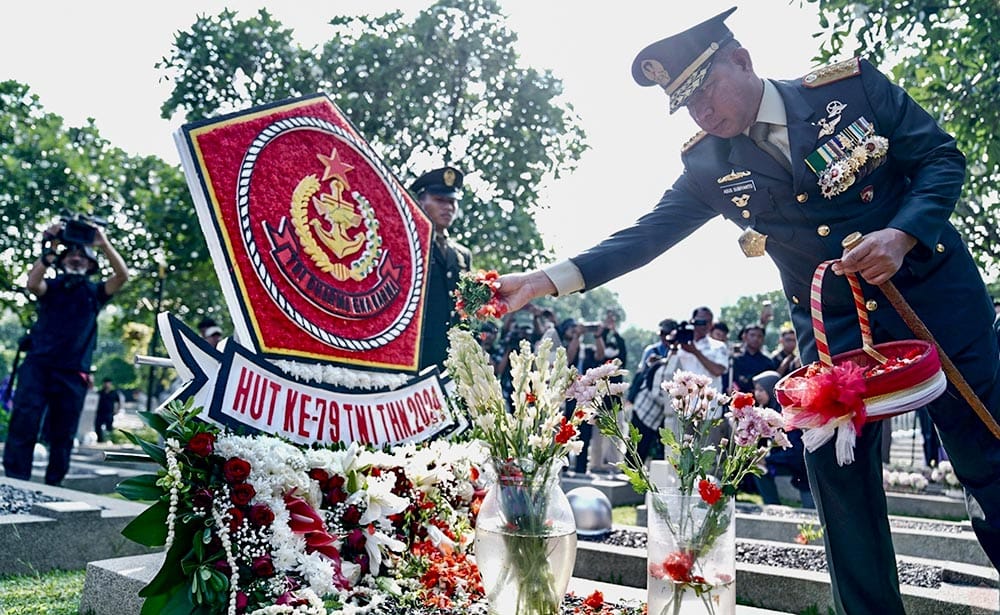 Panglima TNI Pimpin Ziarah Nasional di TMP Kalibata