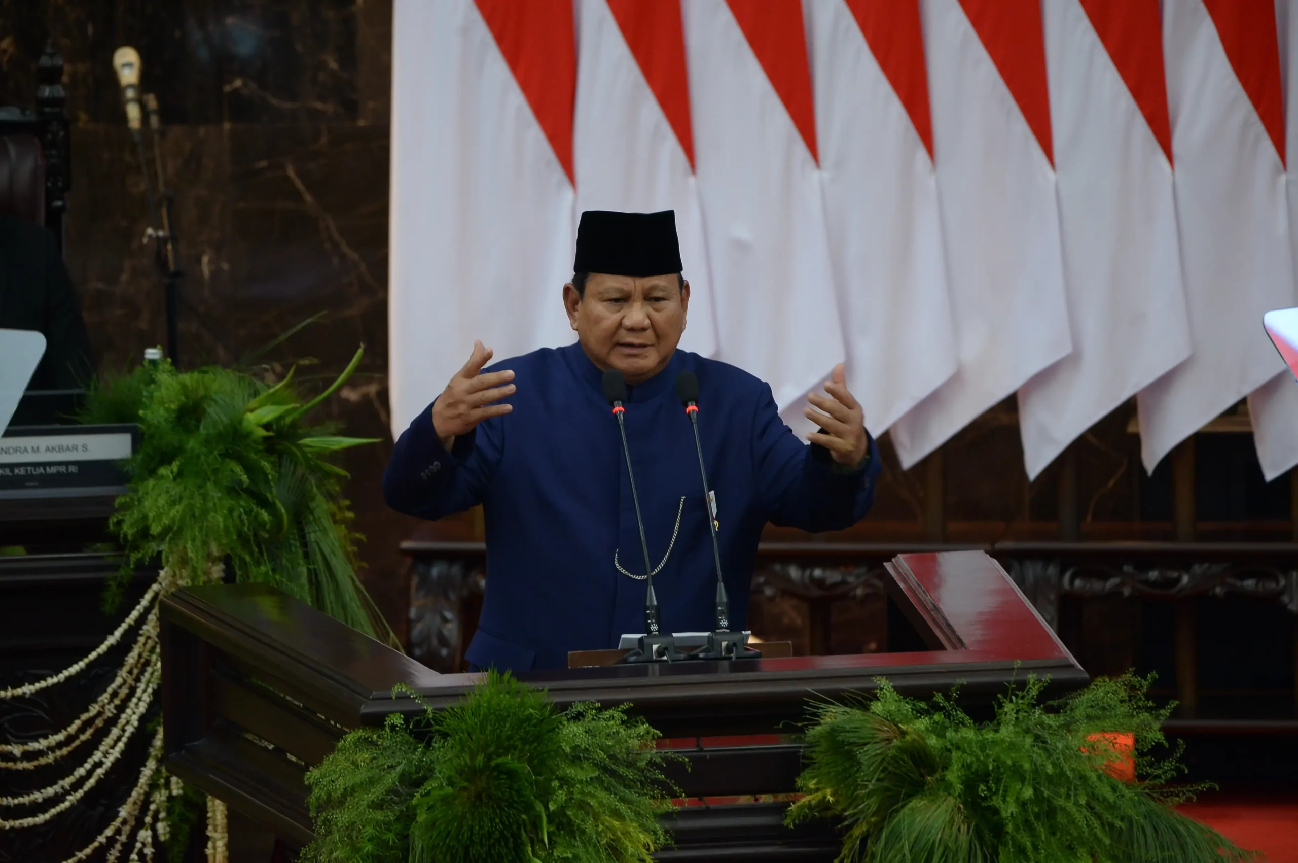 Jangan Seperti Burung Unta, Presiden Prabowo Ajak Para Pemimpin Ambil Bagian Hadapi Tantangan